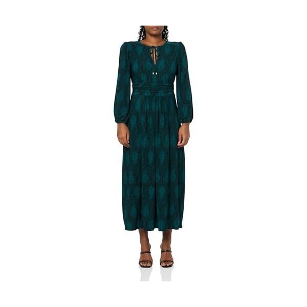 Ruched-Waist Maxi Dress